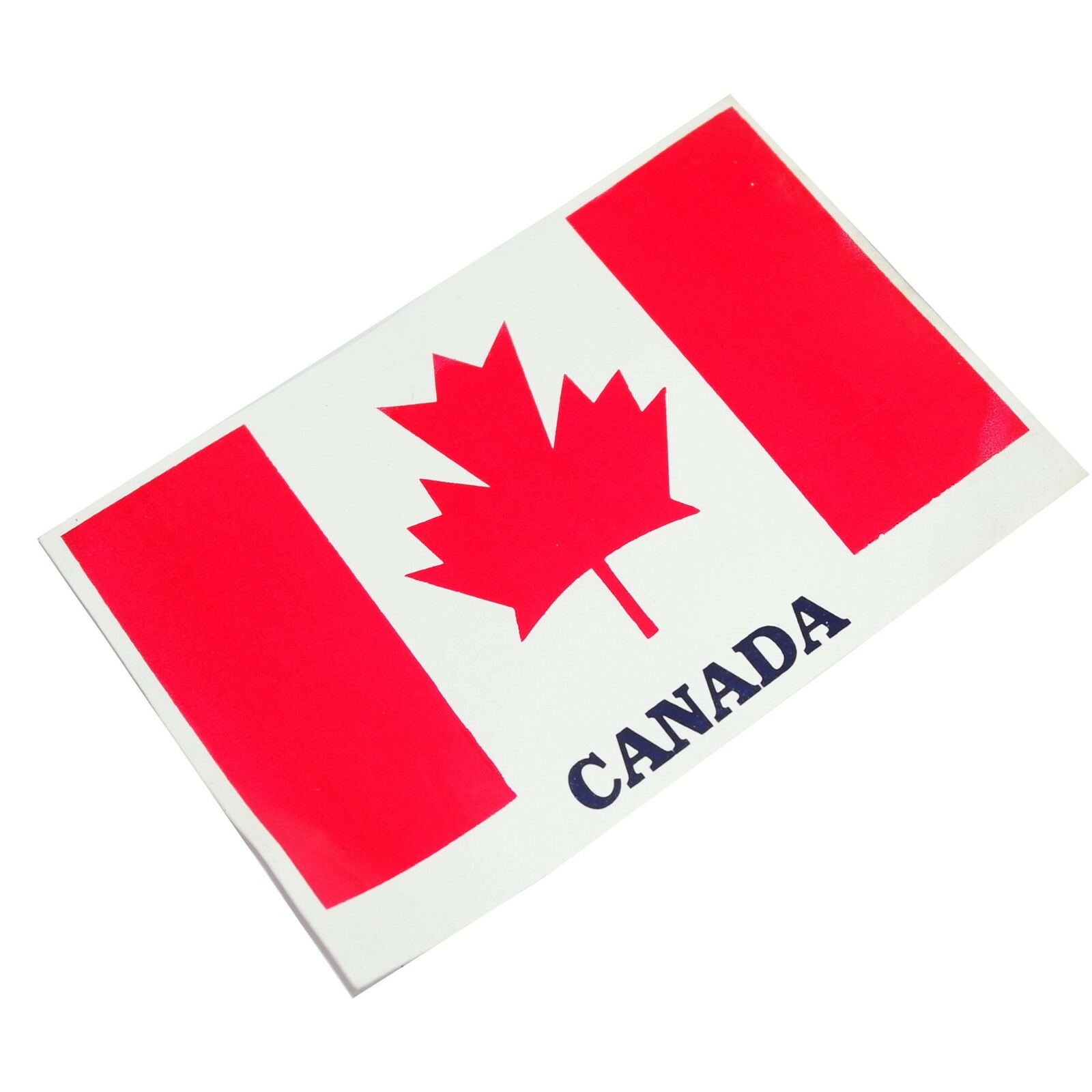 Fits Royal Enfield Classic Electra Canadian Flag Sticker Emblem Set 