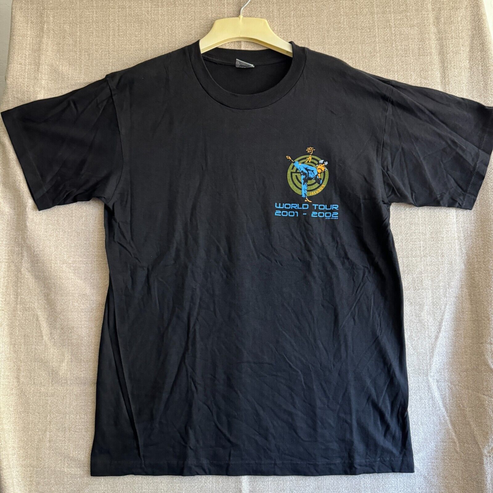 Incubus World Tour 2001-2002 Large T Shirt Vintage Deadstock Incubus World Tour 2001-2002 Large T Shirt Vintage Deadstock