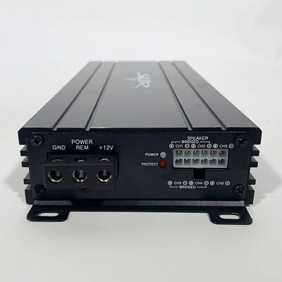 SKAR AUDIO USED SK-M9005D 900 WATT 5-CHANNEL CLASS D MINI CAR AMPLIFIER