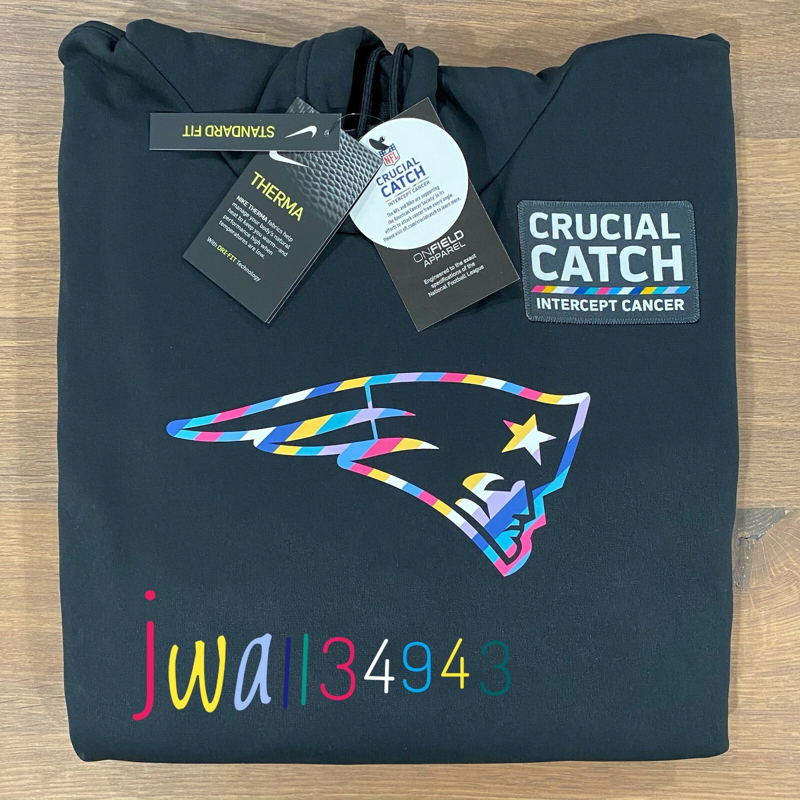 crucial catch hoodie patriots