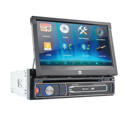 Dual Electronic 7-inch Touch Screen Single DIN Bluetooth Stereo Receiver UNIVRSL