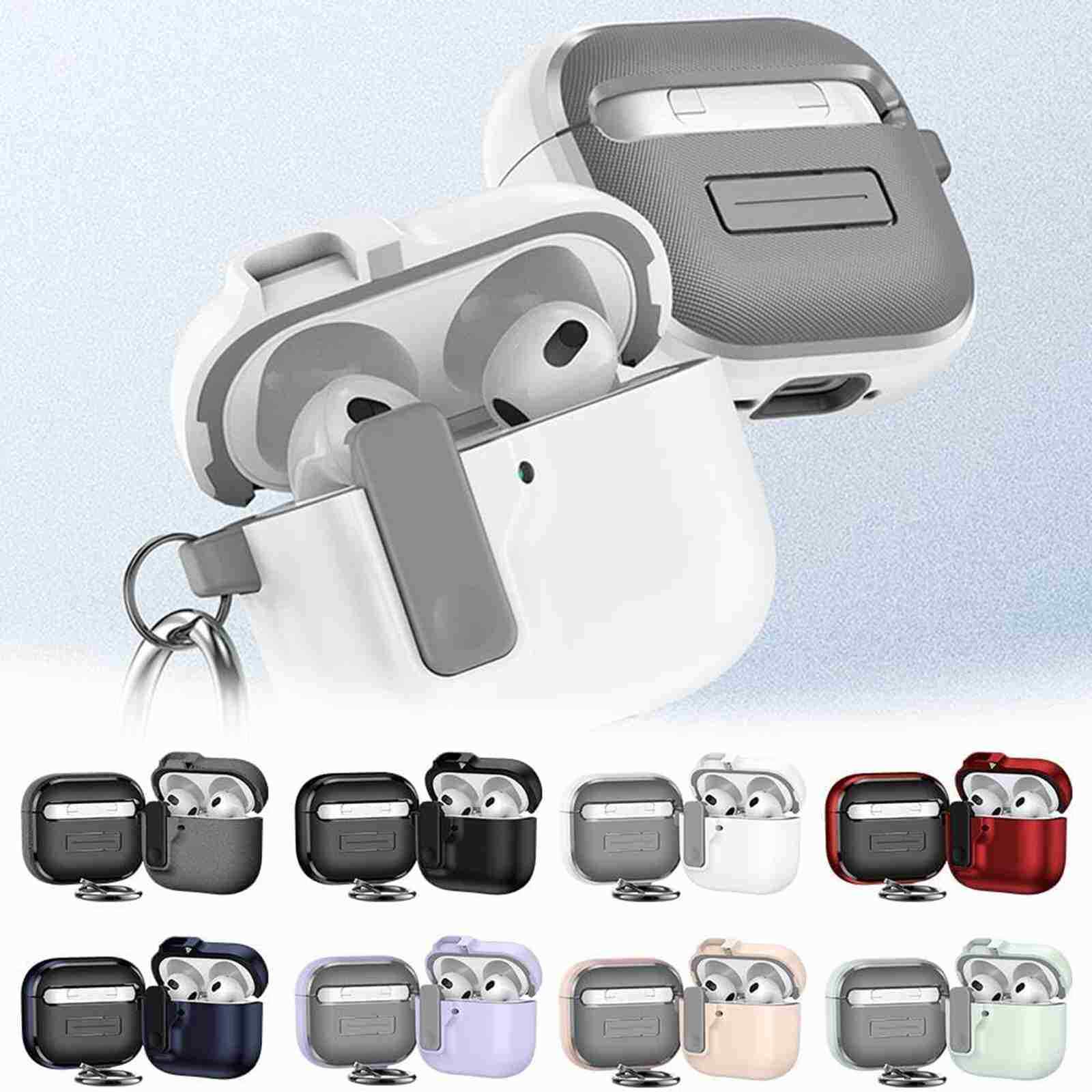 WIND AND SEAxCASETiFY  AirPods Pro シルバー Amazon.com: Spigen Ultra Hybrid Designed AirPods 4 Case