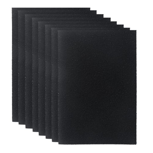 8 Pack Cat Litter Box Charcoal Filters for Van Ness Box, 4.4 x 6.5