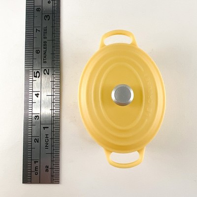 Le Creuset Cocotte Japonaise Magnet Yellow DyDo Drink Promo Japan Mini Pot