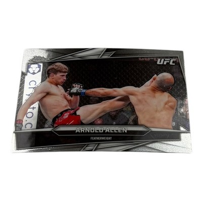 2024 Topps Chrome UFC Arnold Allen #155 Featherweight Base Trading Card