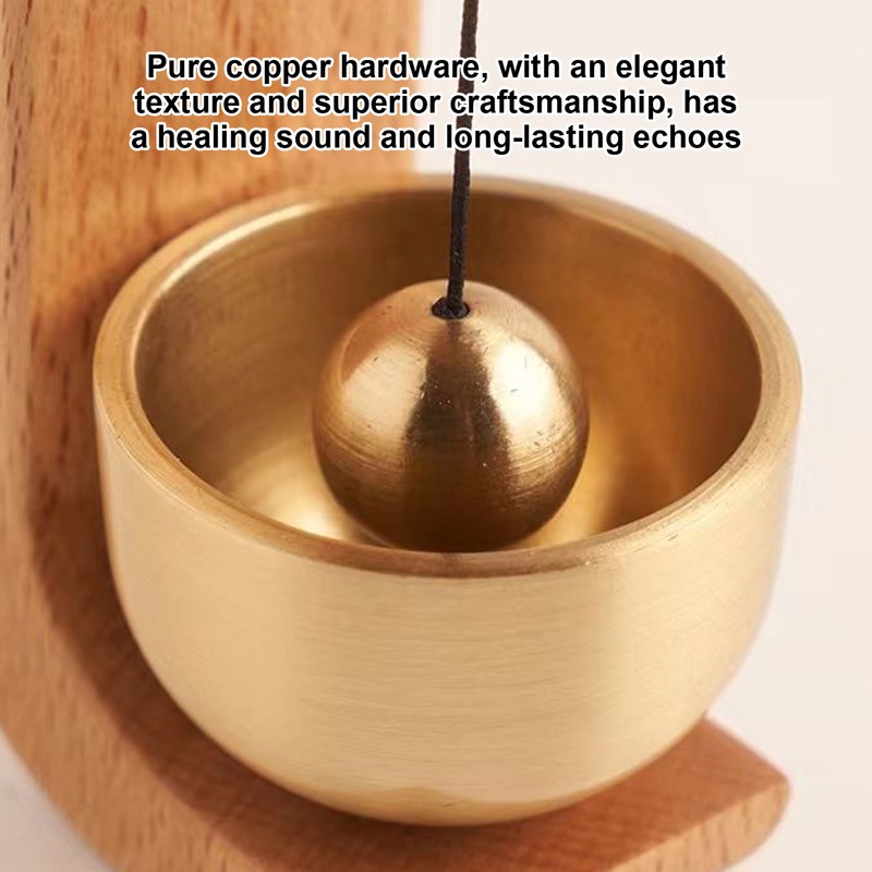 NEW Wood Doorbell Chime Magnetic Decorative Loud Door Bell Indoor Ornament US