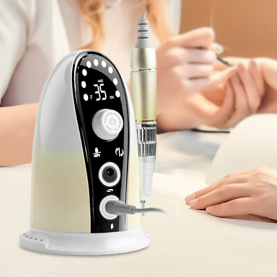 35000RPM Nail Drill Machine Adjustable Speed Electric Nail File Polishing Tool