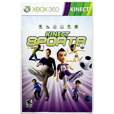 (Manual Only) Kinect Sports - Microsoft Xbox 360 Original Instruction Booklet