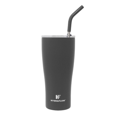 Capri - 30oz Tumbler with Straw - Triple Wall Vacuum Insulated Tumbler - Insu...