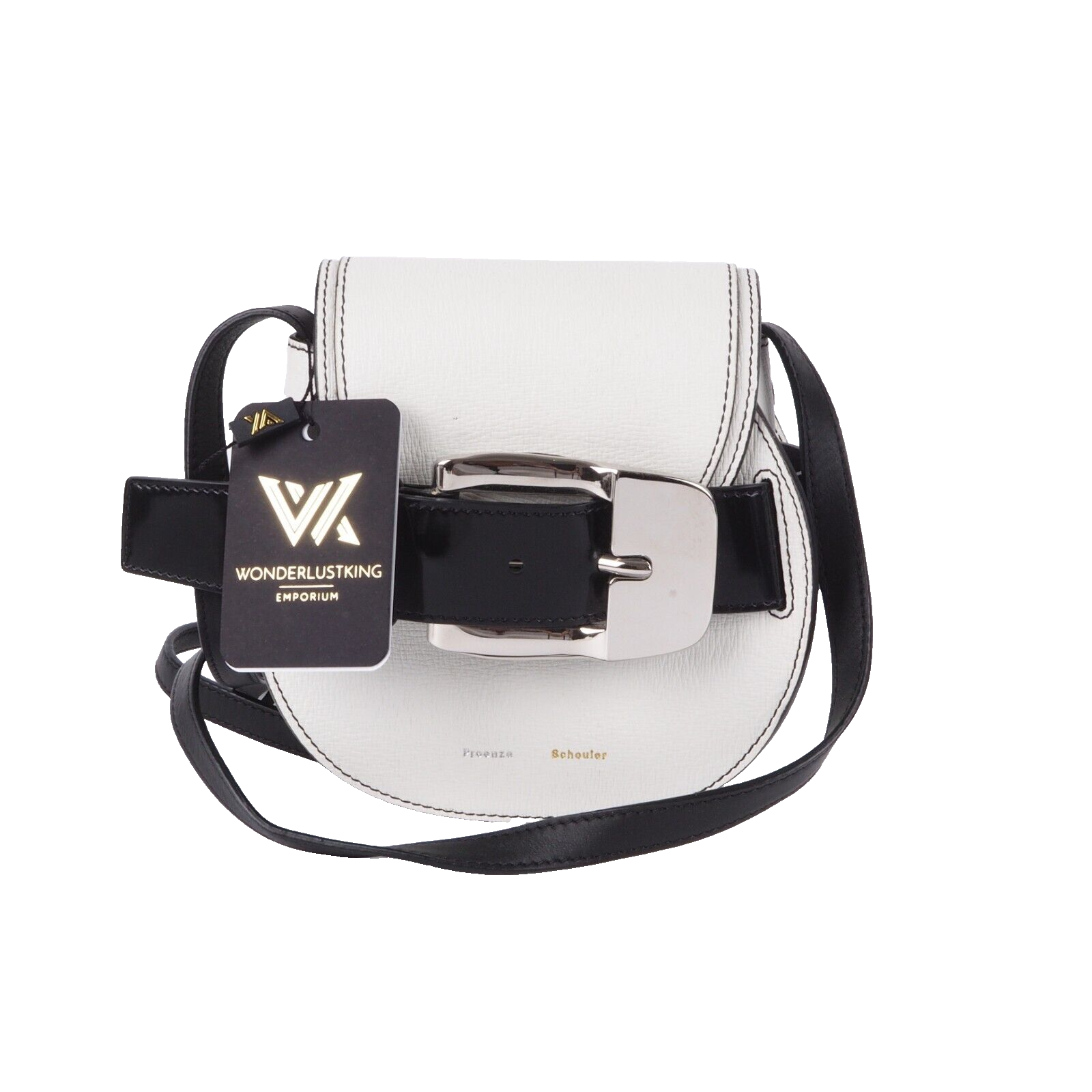 Proenza Schouler】 Buckleスライドレザープラットフォームミ