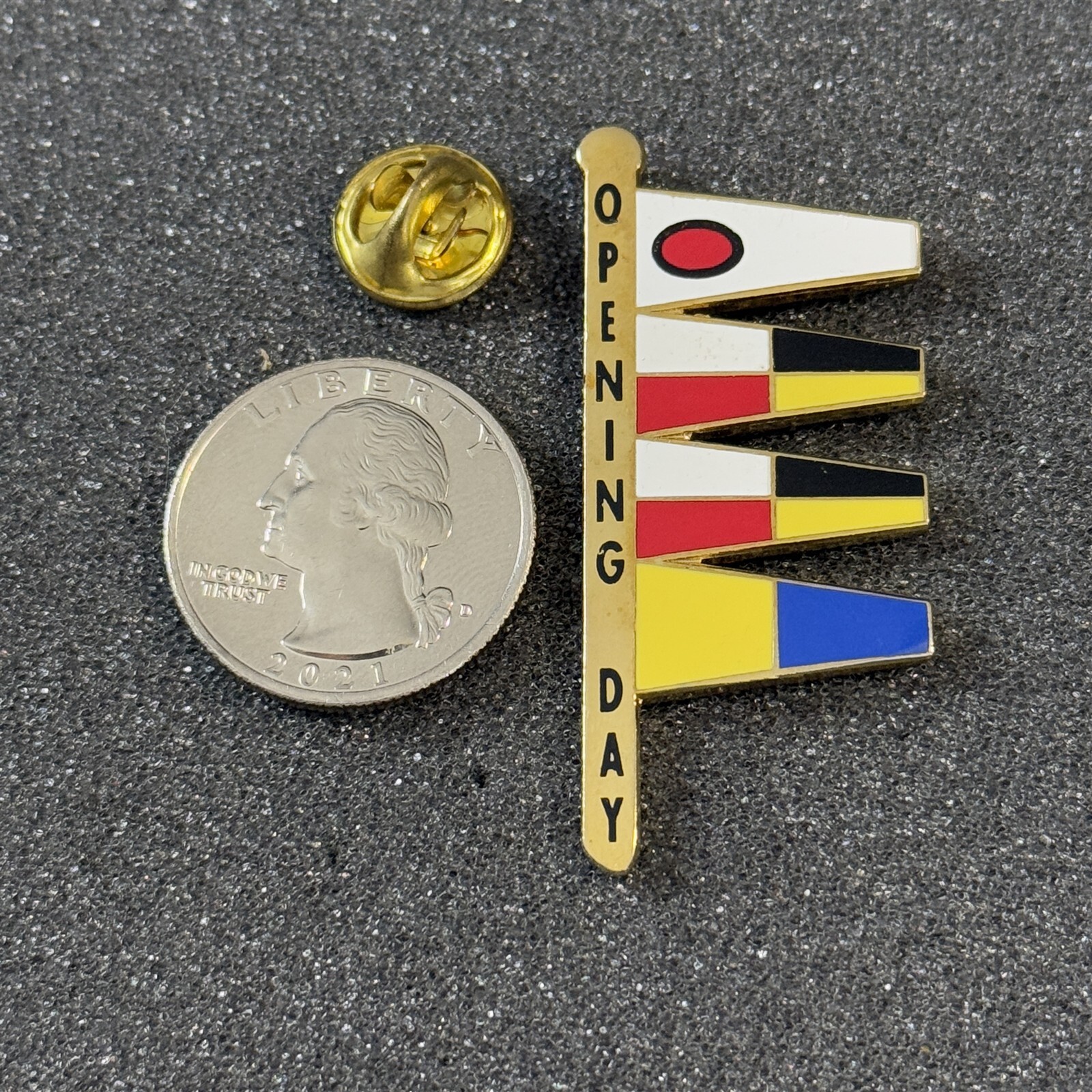 Opening Day 1995 Maritime Nautical Flags Yachting Sailing