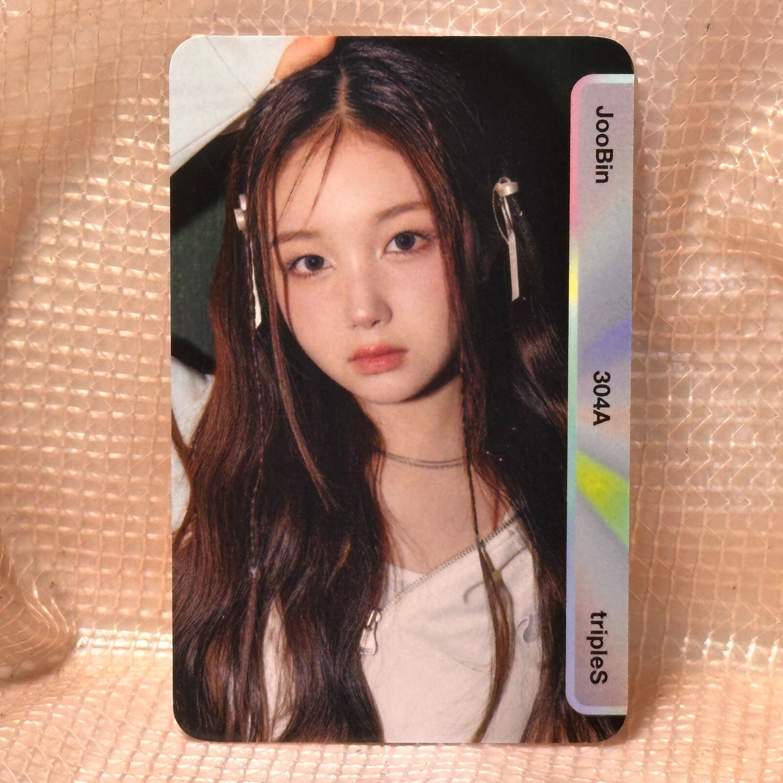 tripleS objekt ジュビン JooBin E304 Joo Bin Photocard 304A TripleS Assemble 24 Double Class