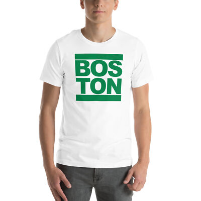 BOSTON BASKETBALL Run Style T-SHIRT Short Sleeve Streetwear Tee BOS Champions