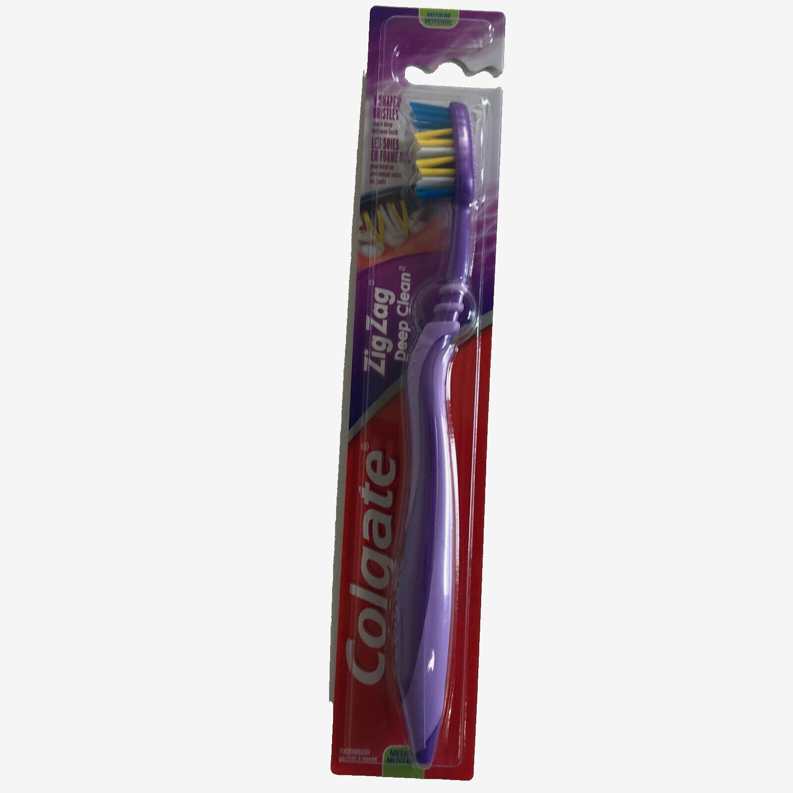 Deep Clean Soft V-shaped Bristles Purple