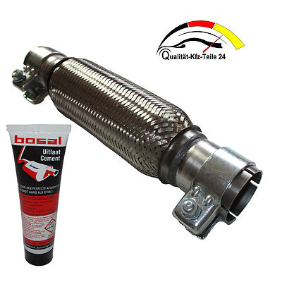 Pantalones de escape tubo flexrohr VW Lupo * * 6x1 60 CV 44 kw 6e1 * 1.4 * 1390 ccm