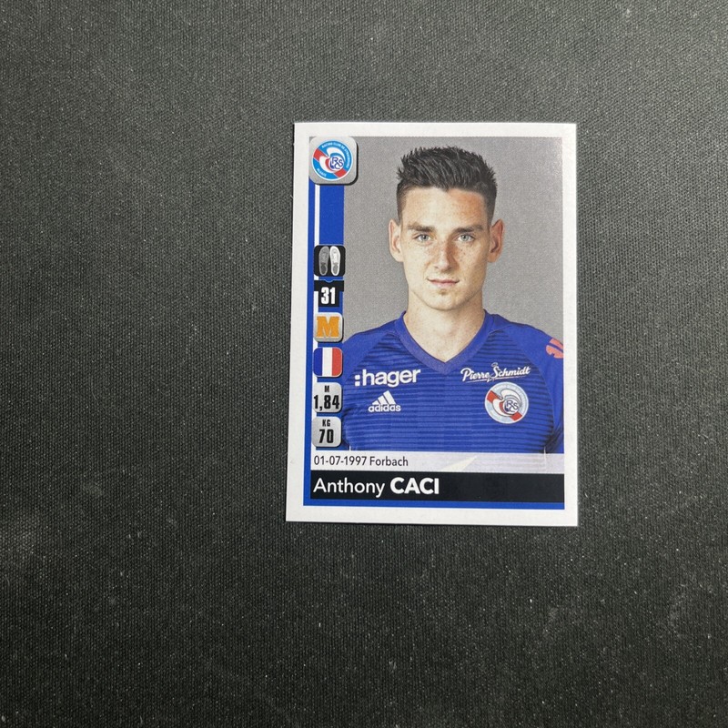 459 Caci Strasbourg Panini Foot 2018 2019 France Ligue 1 Sticker Football