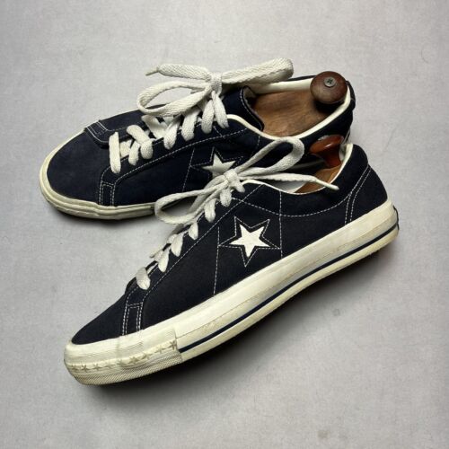 Vintage 90s Converse One Star USA Sneakers Shoes Light Wear Vintage 90s Converse One Star USA Sneakers Shoes Light Wear
