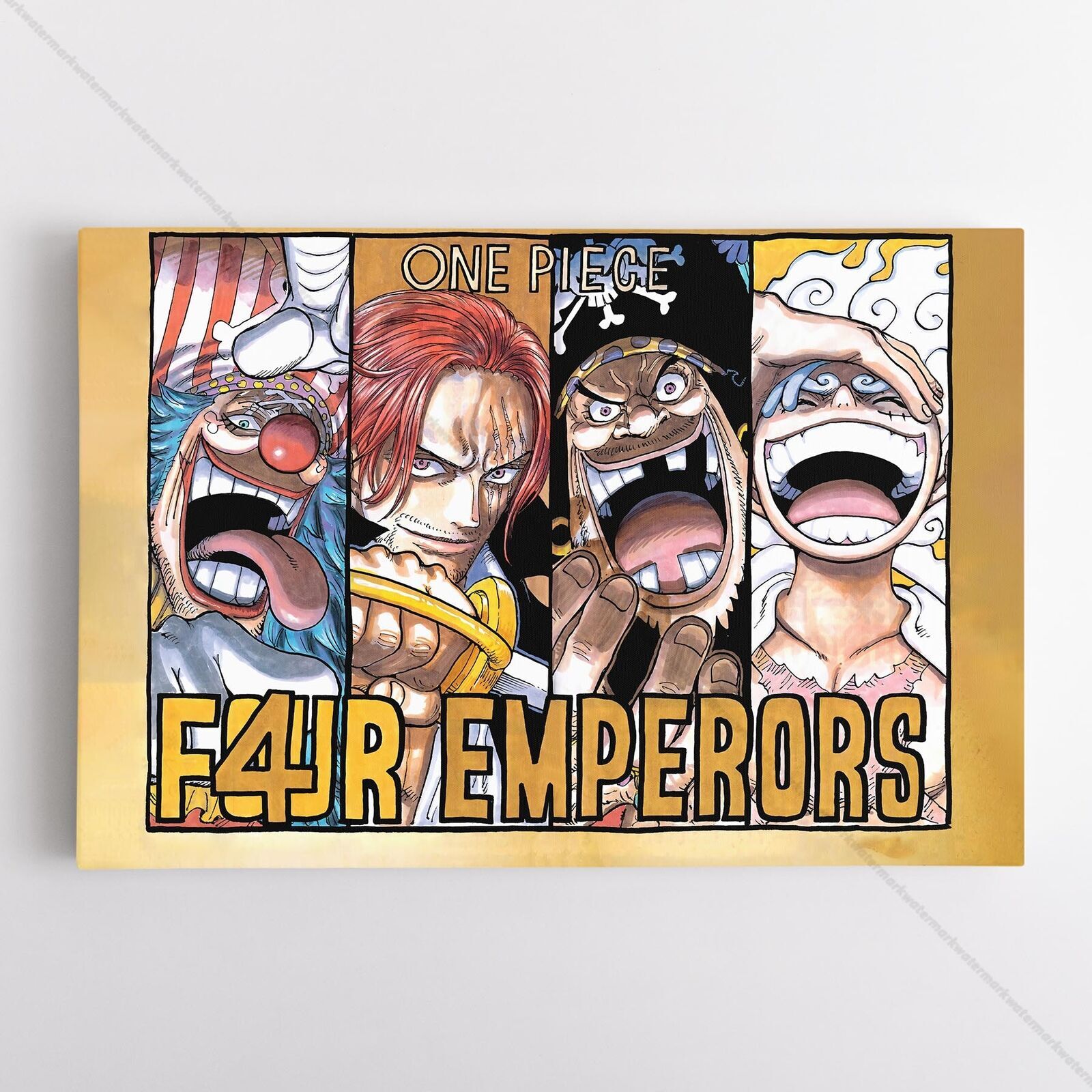 One Piece Poster Canvas - Chapter 1054 Flame Emperor