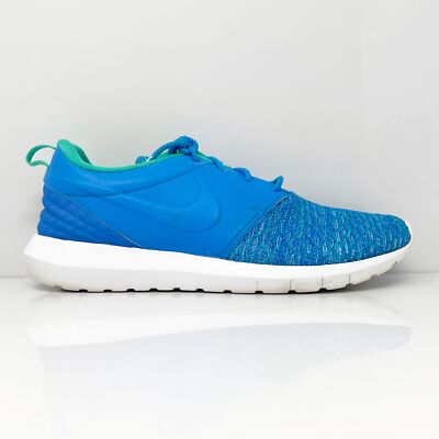 

Мужские кроссовки Nike Roshe NM Flyknit 746825-400 синие кроссовки размер 10, Синий, Roshe NM Flyknit