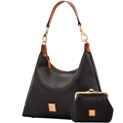 Dooney & Bourke Pebble Grain Juliette Hobo Large Frame Purse Shoulder Bag