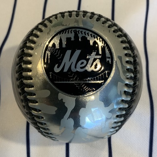 New York Mets Black & Chrome Camouflage Rawlings 2008