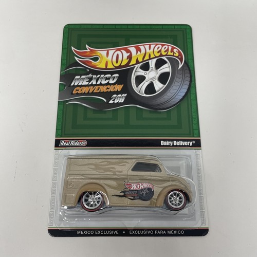 ホットウィール Dairy Delivery Real Riders Hot Wheels 2011 Mexico Convention Dairy Delivery Redline