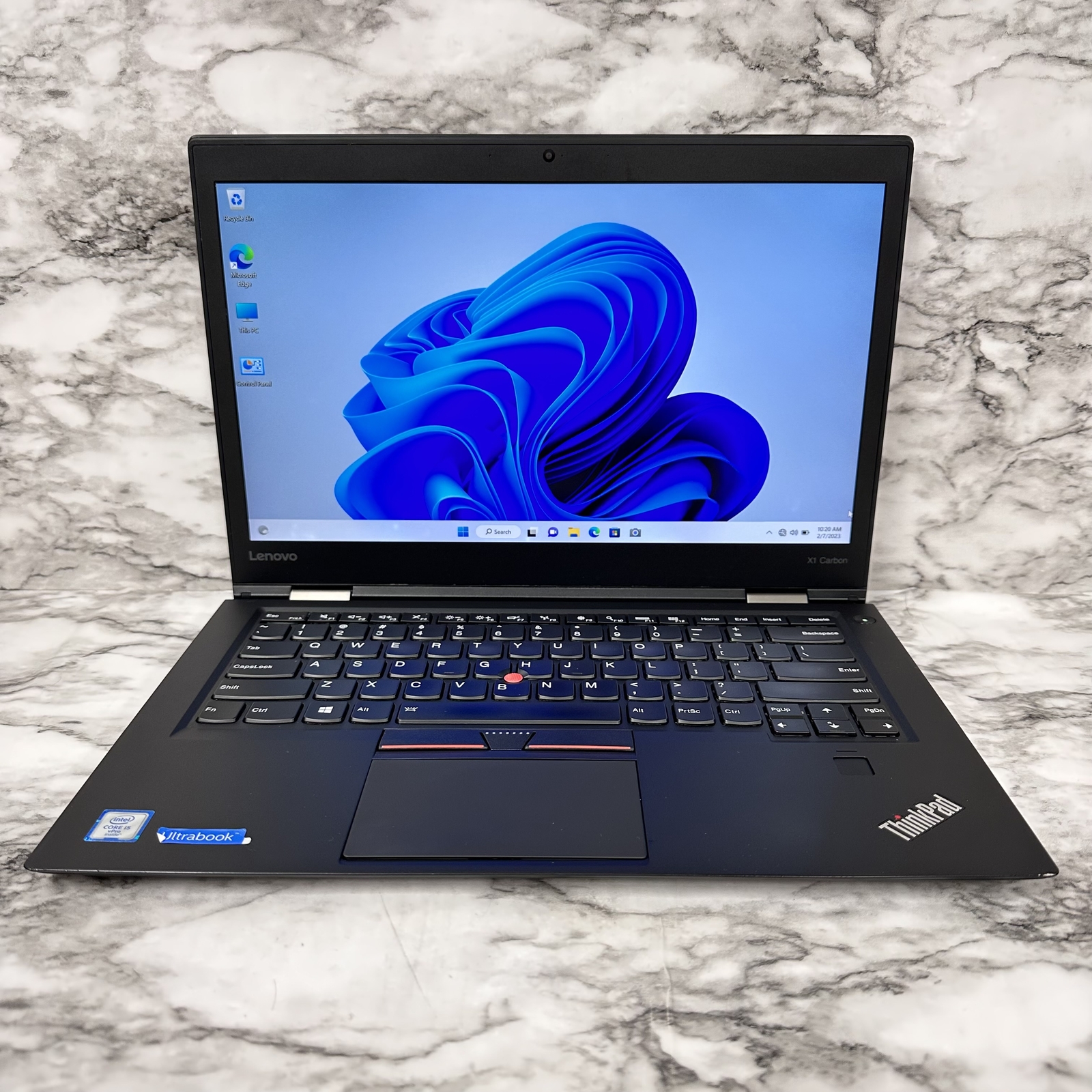 Lenovo ThinkPad X1 Carbon (4th Gen) i5-6300U 2.4GHz 8GB RAM 256GB SSD Win 11 Pro - Picture 1 of 12