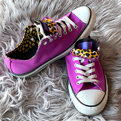 Converse leopard print tongue deals