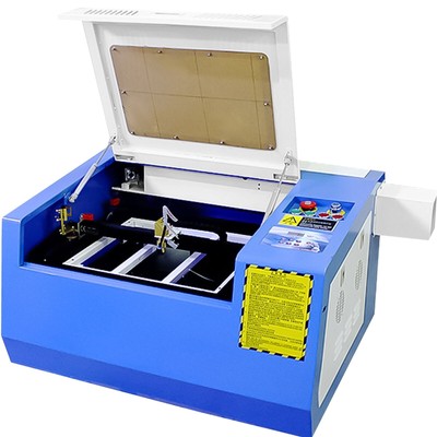 VEVOR CO2 Laser Engraving 50W Cutting Machine with Rotary Axis+Water Chiller