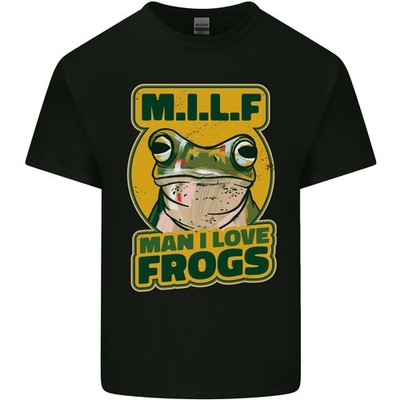 CAMISETA Infantil MILF Man I Love Frogs