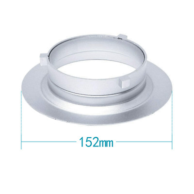 144/152mm Bowens/Profoto/Elinchrom/Broncolor Mount Softbox Speed Ring Adapter