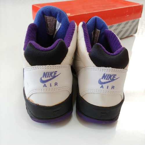 1992 Nike Air Sonic Flight Mid Vintage Vtg OG 90s DeadStock 8.5 Grape V 5 NIB