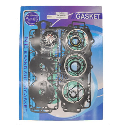 For YAMAHA 75-90 HP 3cyl POWER HEAD GASKET KIT 688-W0001-02