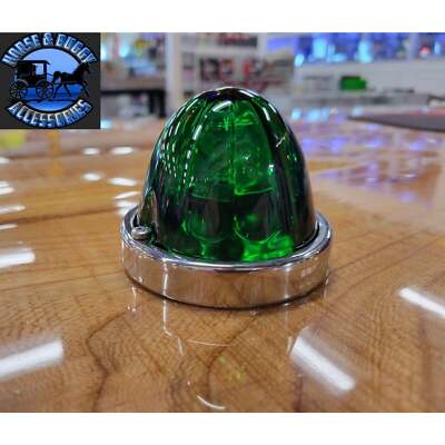 Green lens watermelon glass kit (1 wire 1156) incandescent flush mount #79754