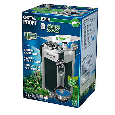 JBL CristalProfi e 902 greenline  Außenfilter für Aquarien von 90 - 300 Litern