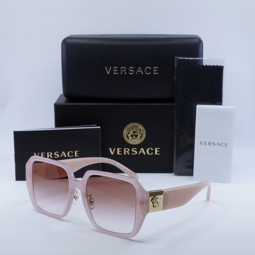 Pre-owned Versace Ve4472d 5394vo Opal Pink/red Gradient 56-19-145 Sunglasses