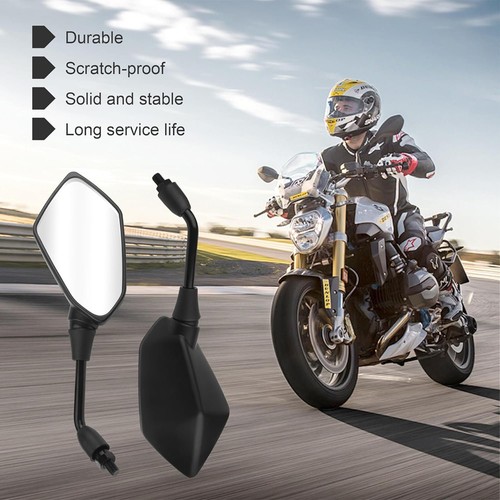 Motorcycle Rearview Mirrors 10mm For Kawasaki NINJA 1000 SX Z H2