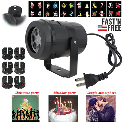 Multi-purpose Valentine's Day Projector Laser Light Wedding Xmas Halloween Lamp