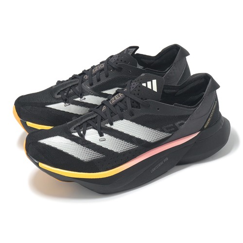 adidas Adizero Adios Pro 3 W Core Black Zero Metallic Spark Женские спортивные кроссовки IG6431
