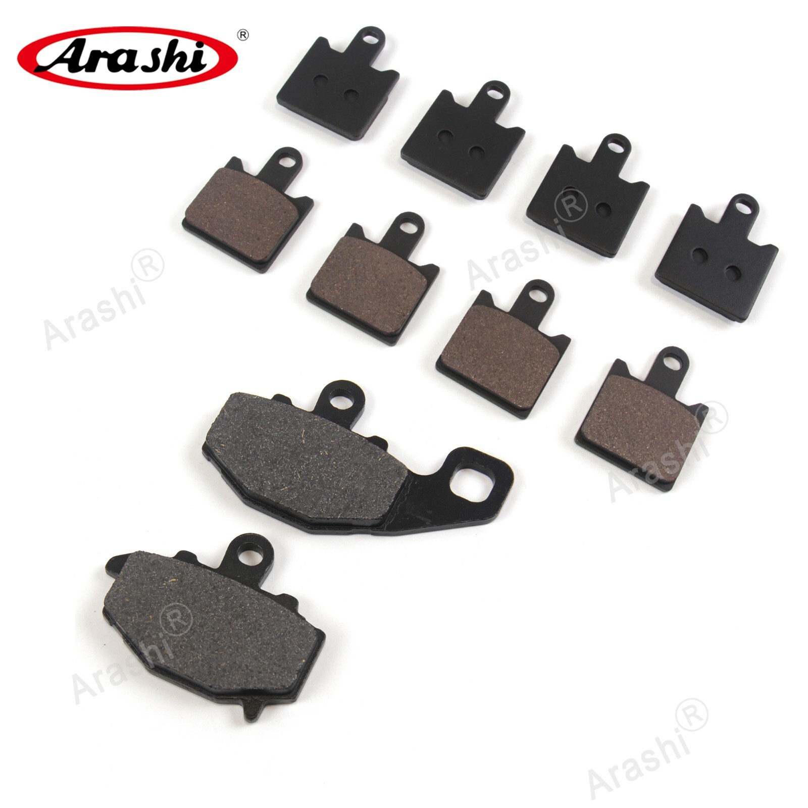 くろすけ Organic Front Rear Brake Pads For Kawasaki Ninja ZX-6R