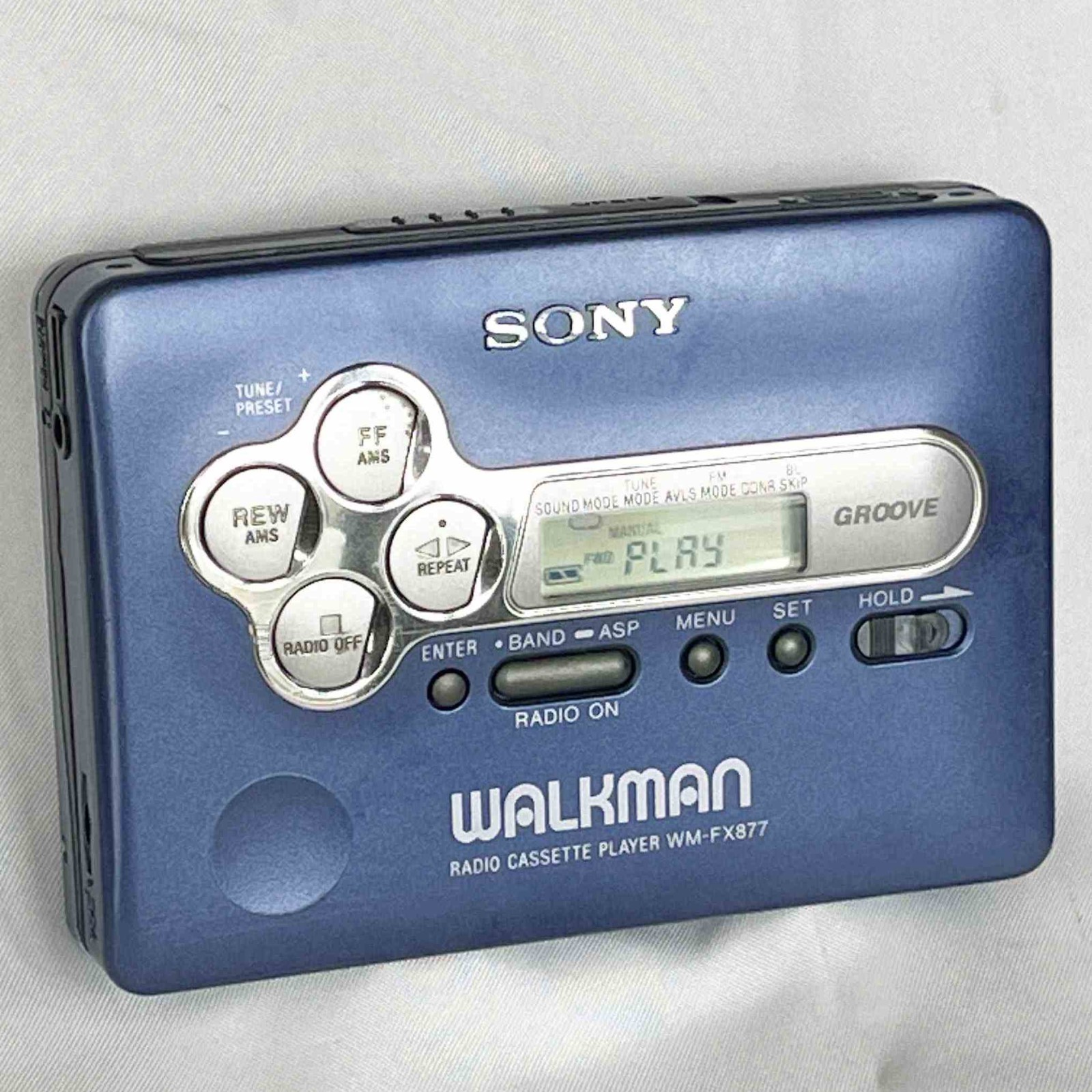 SONY WM-FX877 1999 Radio Walkman Vintage Cassette Player