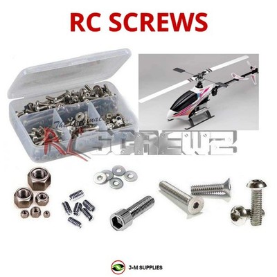 RCScrewZ Stainless Screw Kit kyo109 for Kyosho Caliber 6 Nitro (21260) | SET