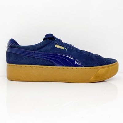 

Puma Womens Vikky Platform 36328702 Синяя повседневная обувь Кроссовки Размер 9.5, Синий, Vikky Platform