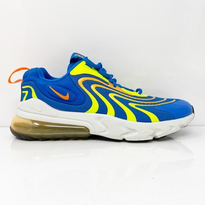 

Nike Boys Air Max 270 React CD6870-401 Синие кроссовки для бега Размер 7Y, Синий, Air Max 270 React