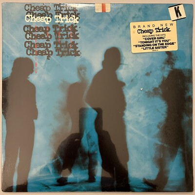 CHEAP TRICK - STANDING ON THE EDGE - VINYL LP 1985 1ST PRESS - SEALED COPY HYPE
