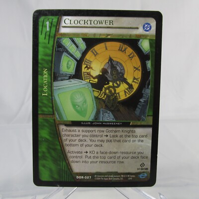 DC Origins DOR - Upper Deck VS System - 1st Edition - You-Pick Singles 001-85