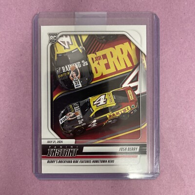 2024 Panini Instant Racing Josh Berry 1 RC-FEAT. CAITLIN CLARK H.HERO PR/1117 H2