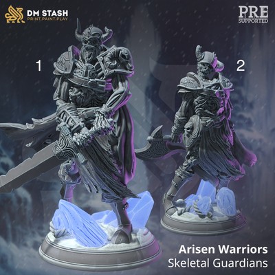 The Thawing Undead by DM Stash 3D Printed DnD Resin Minis
