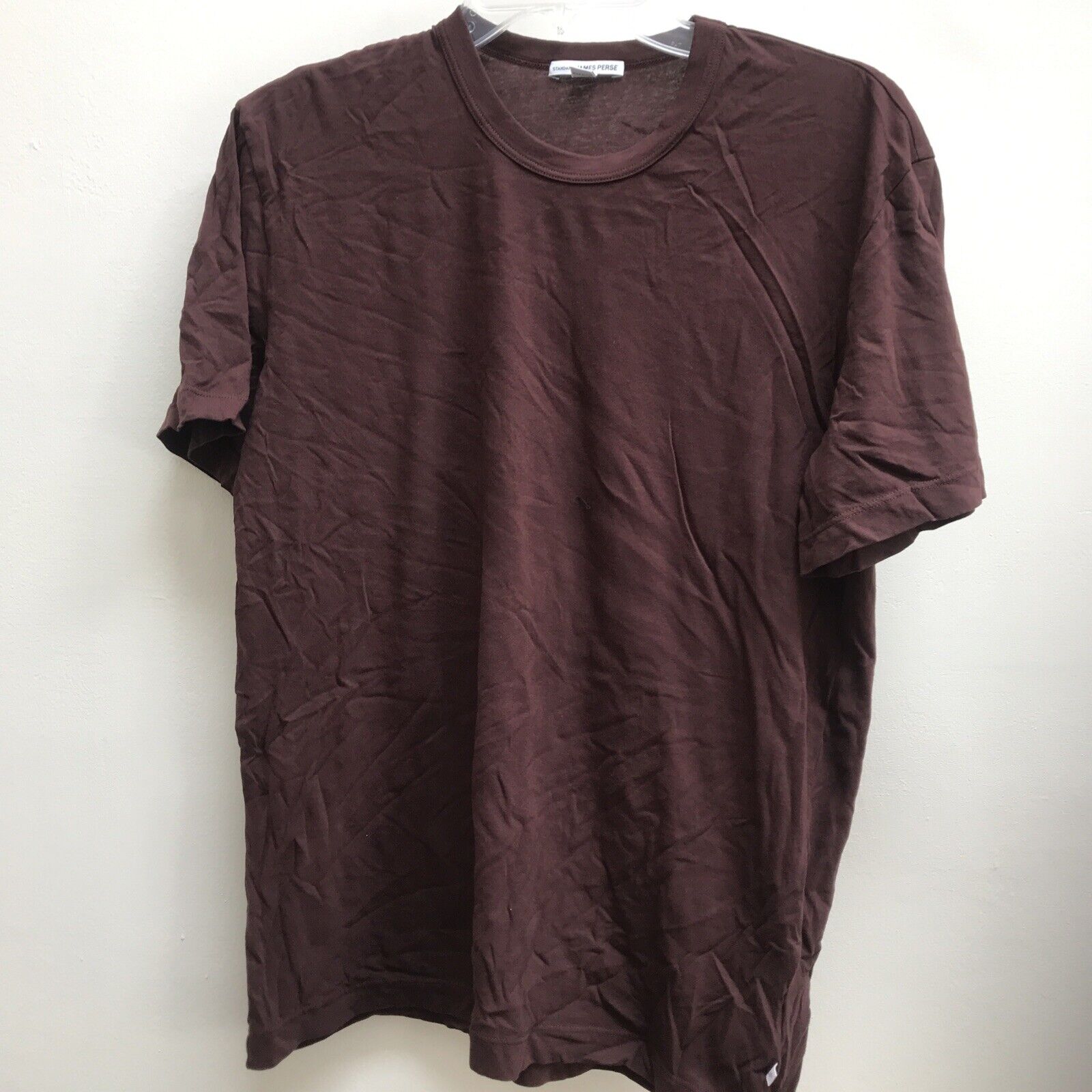 Tシャツ・カットソー JAMES PERSE Men T Shirts MLJ3311 LMTP Short Sleeve Crew Neck - Light Mist Pigment | James Perse