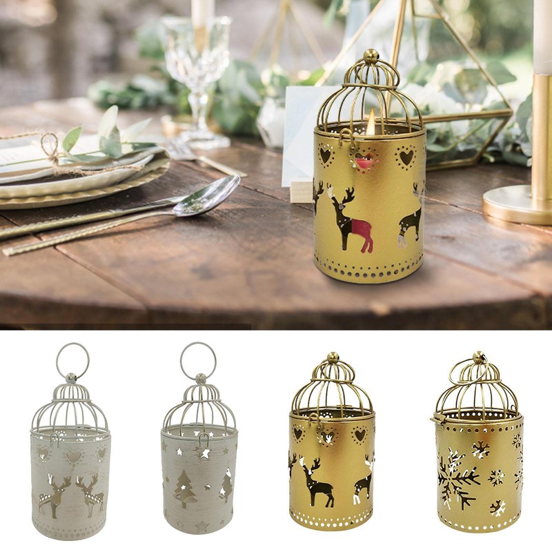 Candlestick Holders For Wedding Decorative Hollow Lantern